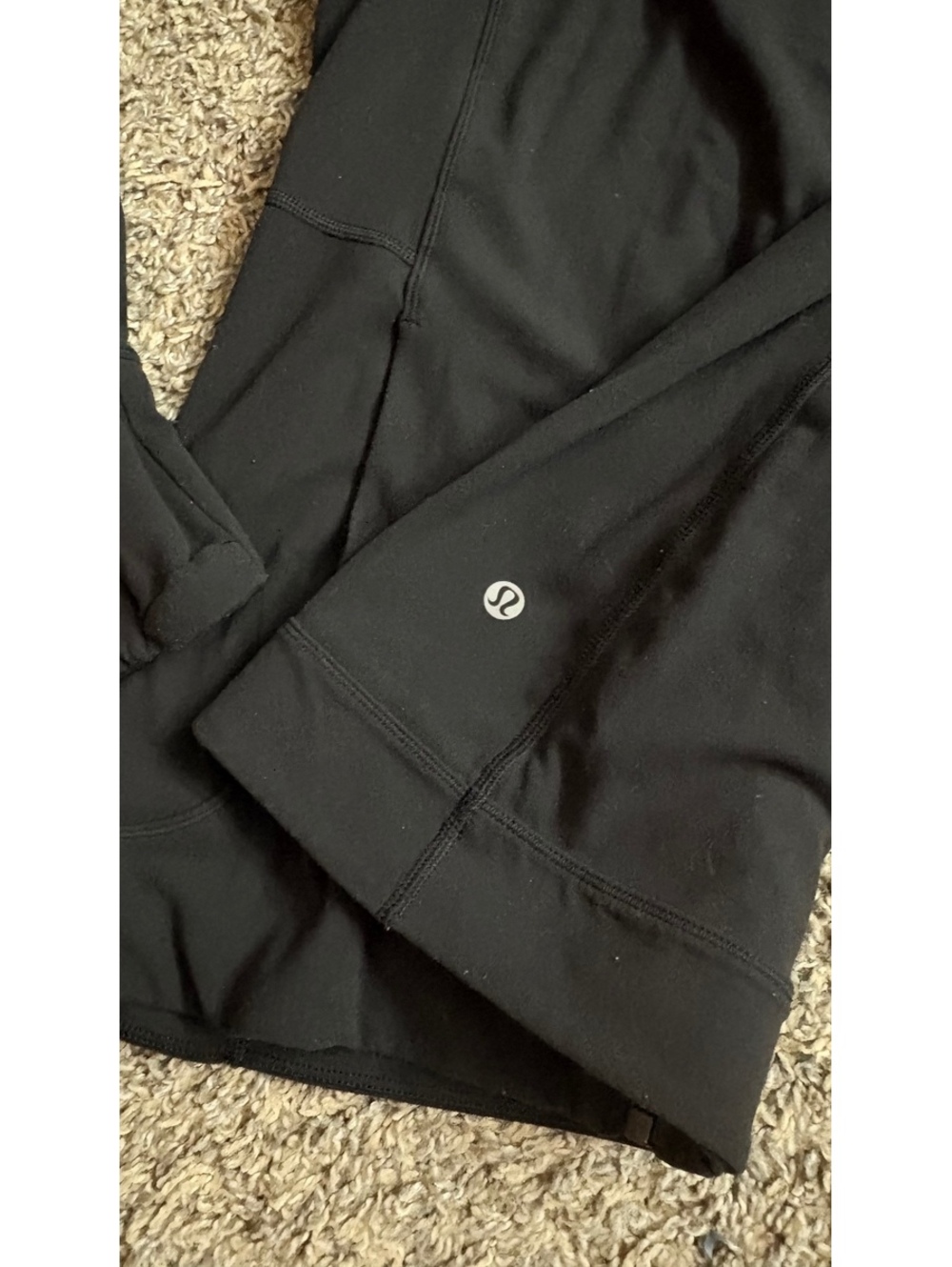 Lululemon Every Journey Hoodie Asymmetrical Zip Black Full-Zip Jacket